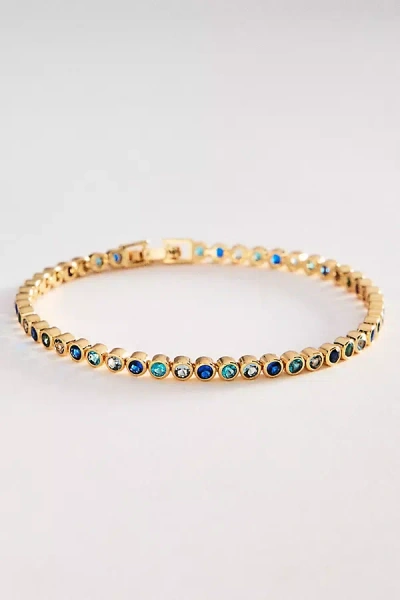 By Anthropologie Crystal Tennis Bracelet In Pattern