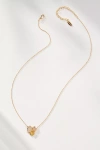 By Anthropologie Dainty Crystal Cluster Necklace In Yellow