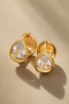 By Anthropologie Dainty Teardrop Post Earrings In Gold