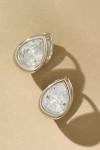 By Anthropologie Dainty Teardrop Post Earrings In Silver