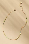 By Anthropologie Delicate Bead Necklace