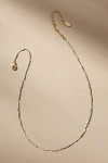 By Anthropologie Delicate Bead Necklace In Gold