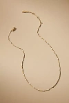 By Anthropologie Delicate Bead Necklace In White