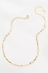 By Anthropologie Delicate Chain Necklace In Gold