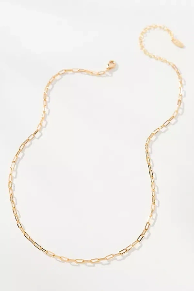 By Anthropologie Delicate Chain Necklace In Gold