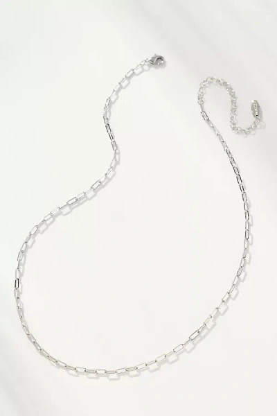 By Anthropologie Delicate Chain Necklace In Silver