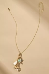 By Anthropologie Delicate Charm Cluster Necklace