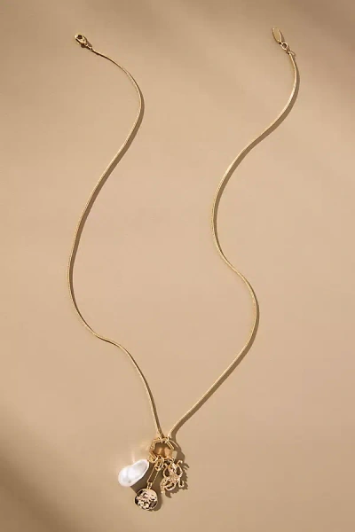 By Anthropologie Delicate Charm Cluster Necklace
