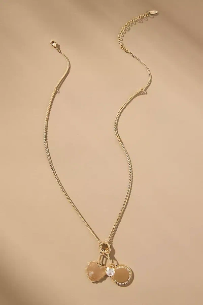 By Anthropologie Delicate Charm Cluster Necklace