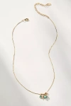 By Anthropologie Delicate Charm Necklace In Green