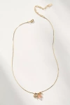 By Anthropologie Delicate Charm Necklace In Orange