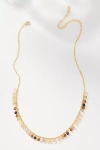 By Anthropologie Delicate Colorful Beaded Necklace In Multi