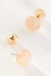 By Anthropologie Delicate Colorful Glassy Post Earrings
