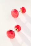 By Anthropologie Delicate Colorful Glassy Post Earrings