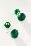By Anthropologie Delicate Colorful Glassy Post Earrings