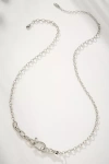 By Anthropologie Delicate Horsebit Necklace In Silver