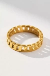 By Anthropologie Delicate Linked Ring In Gold