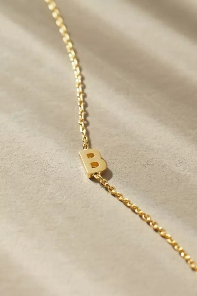 By Anthropologie Delicate Monogram Necklace