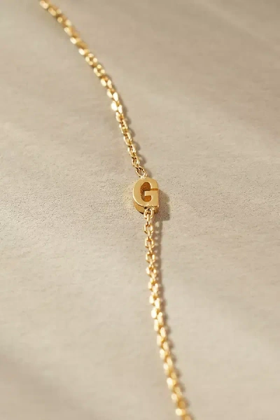 By Anthropologie Delicate Monogram Necklace