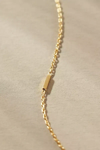 By Anthropologie Delicate Monogram Necklace