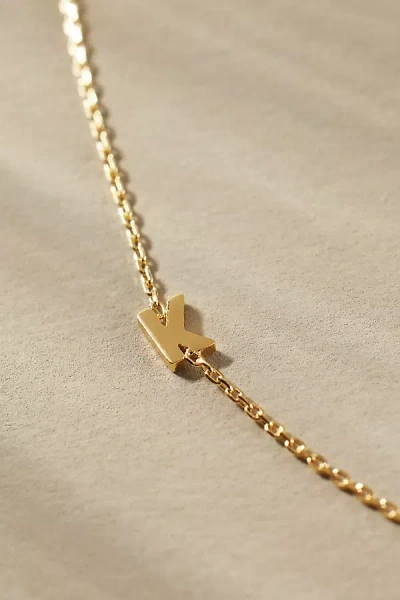 By Anthropologie Delicate Monogram Necklace