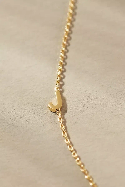 By Anthropologie Delicate Monogram Necklace