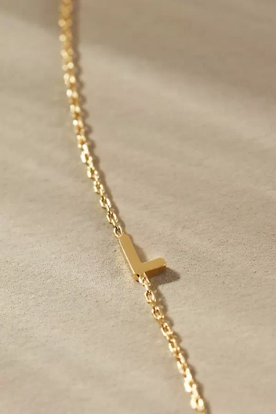 By Anthropologie Delicate Monogram Necklace