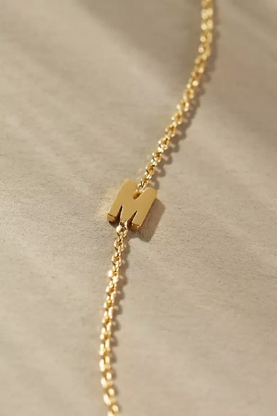 By Anthropologie Delicate Monogram Necklace