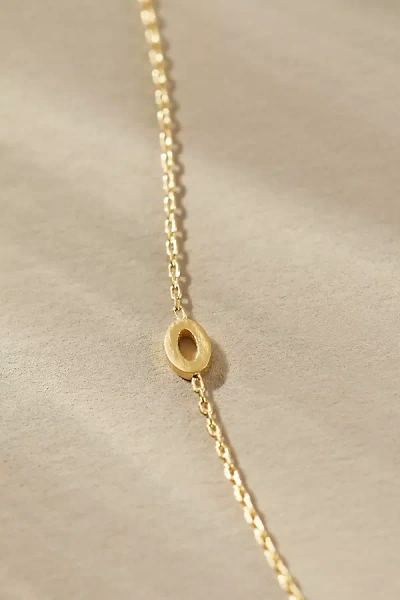 By Anthropologie Delicate Monogram Necklace