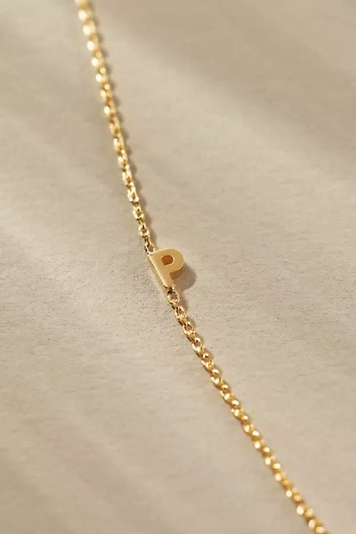 By Anthropologie Delicate Monogram Necklace