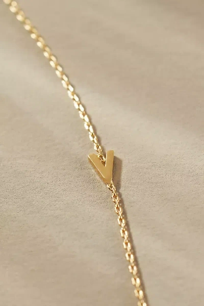 By Anthropologie Delicate Monogram Necklace