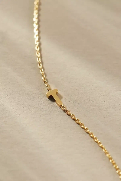 By Anthropologie Delicate Monogram Necklace