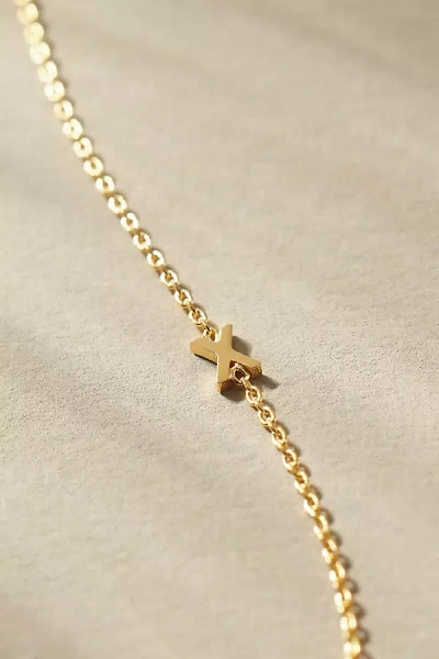 By Anthropologie Delicate Monogram Necklace