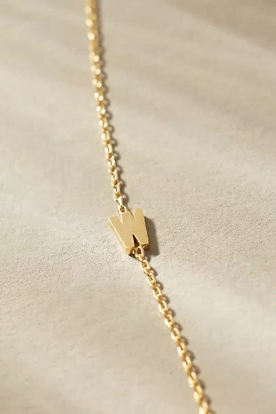 By Anthropologie Delicate Monogram Necklace