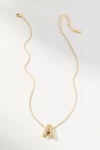 By Anthropologie Delicate Monogram Necklace
