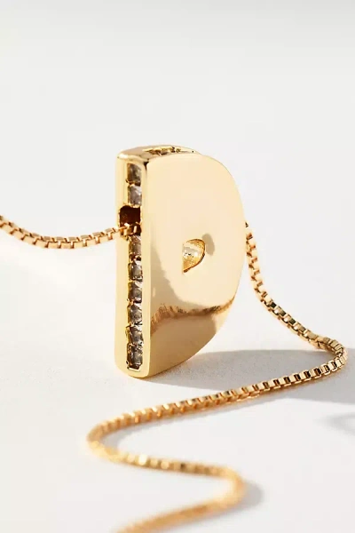 By Anthropologie Delicate Monogram Necklace