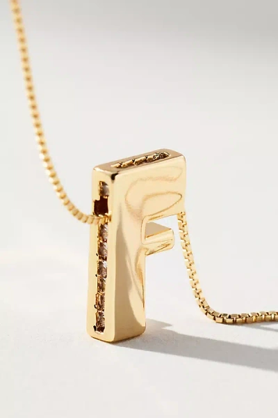 By Anthropologie Delicate Monogram Necklace