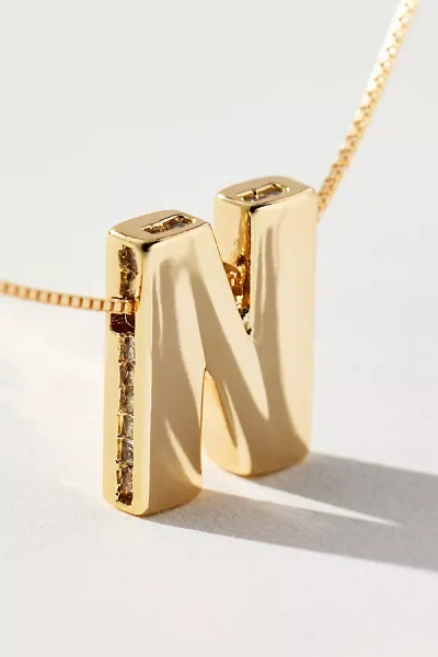 By Anthropologie Delicate Monogram Necklace