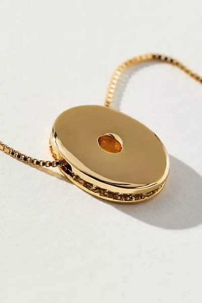 By Anthropologie Delicate Monogram Necklace