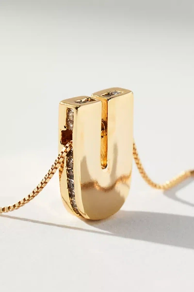 By Anthropologie Delicate Monogram Necklace