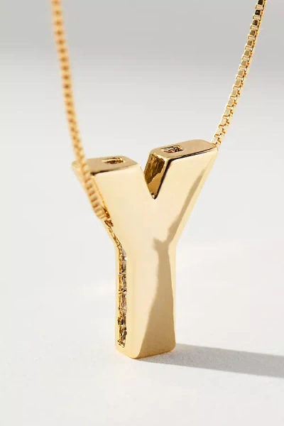 By Anthropologie Delicate Monogram Necklace