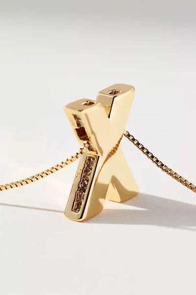 By Anthropologie Delicate Monogram Necklace