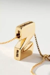 By Anthropologie Delicate Monogram Necklace