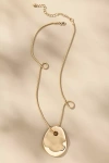 By Anthropologie Delicate Sleek Pendant Necklace In Gold