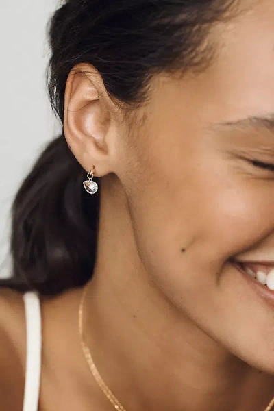 By Anthropologie Demi-fine Floating Post Earrings In Gold