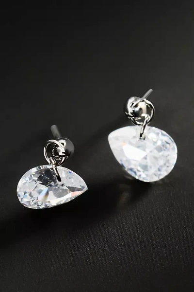 By Anthropologie Demi-fine Floating Post Earrings In Silver