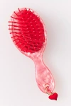 By Anthropologie Detangling Brush With Charm In Pink