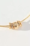 By Anthropologie Donut Charm Necklace In Gold