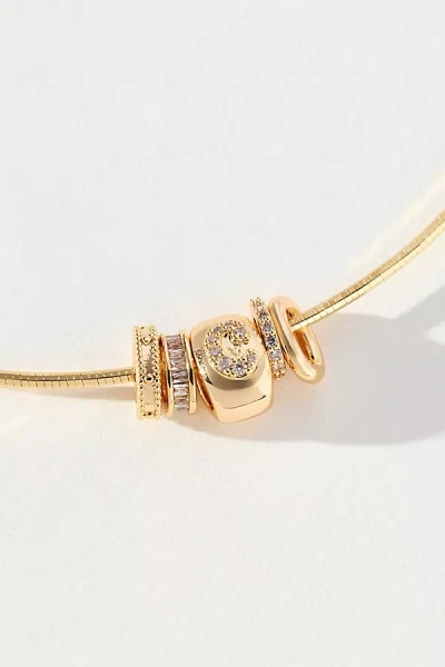 By Anthropologie Donut Charm Necklace In Gold