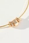 By Anthropologie Donut Charm Necklace In Gold